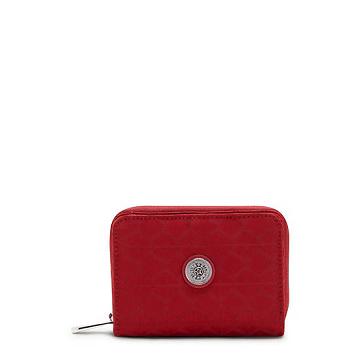 Kipling Money Love Small Wallet Portefeuille Rood | België 1000QM